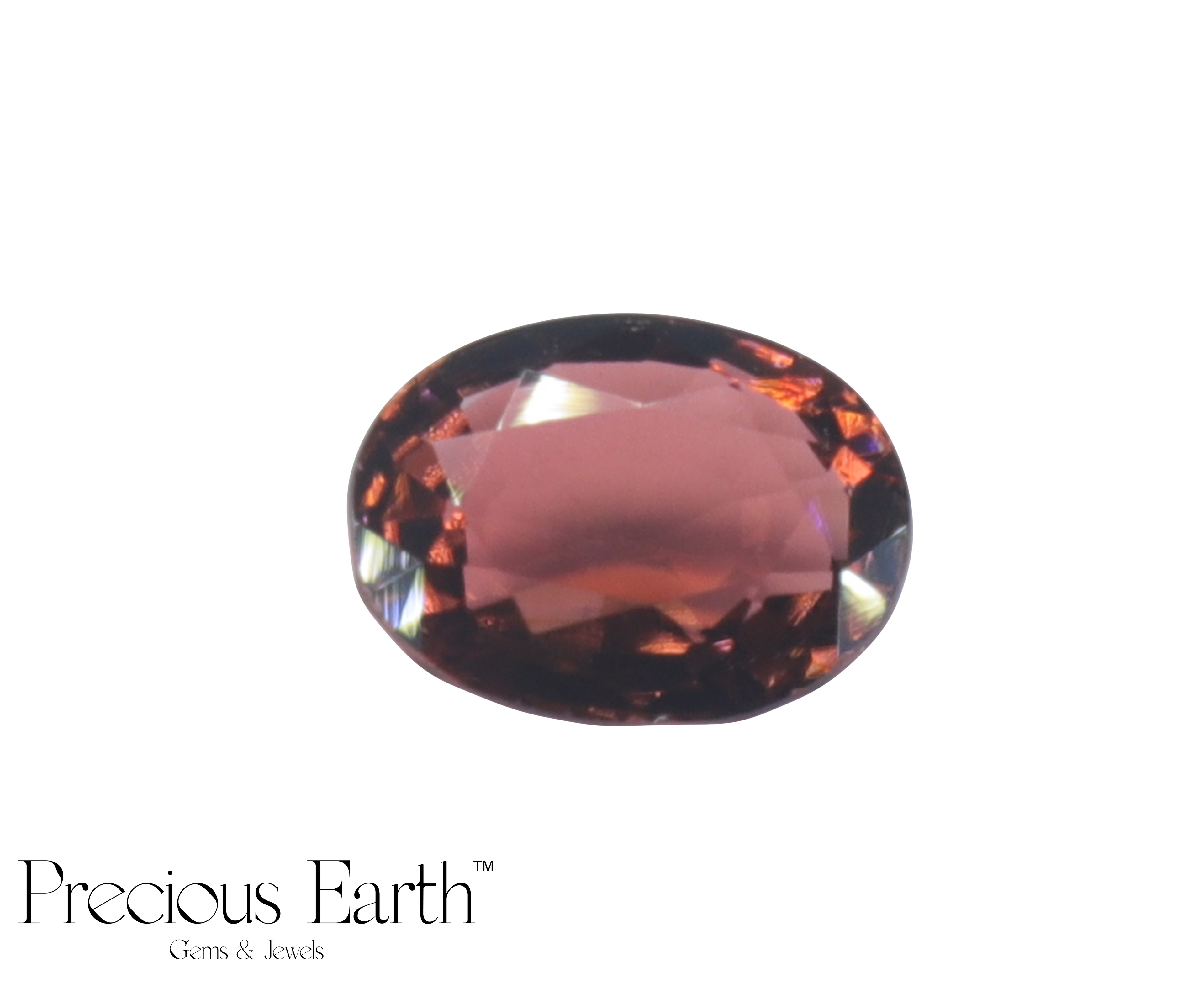 Orangish Brown Tourmaline - 2.85 Carats