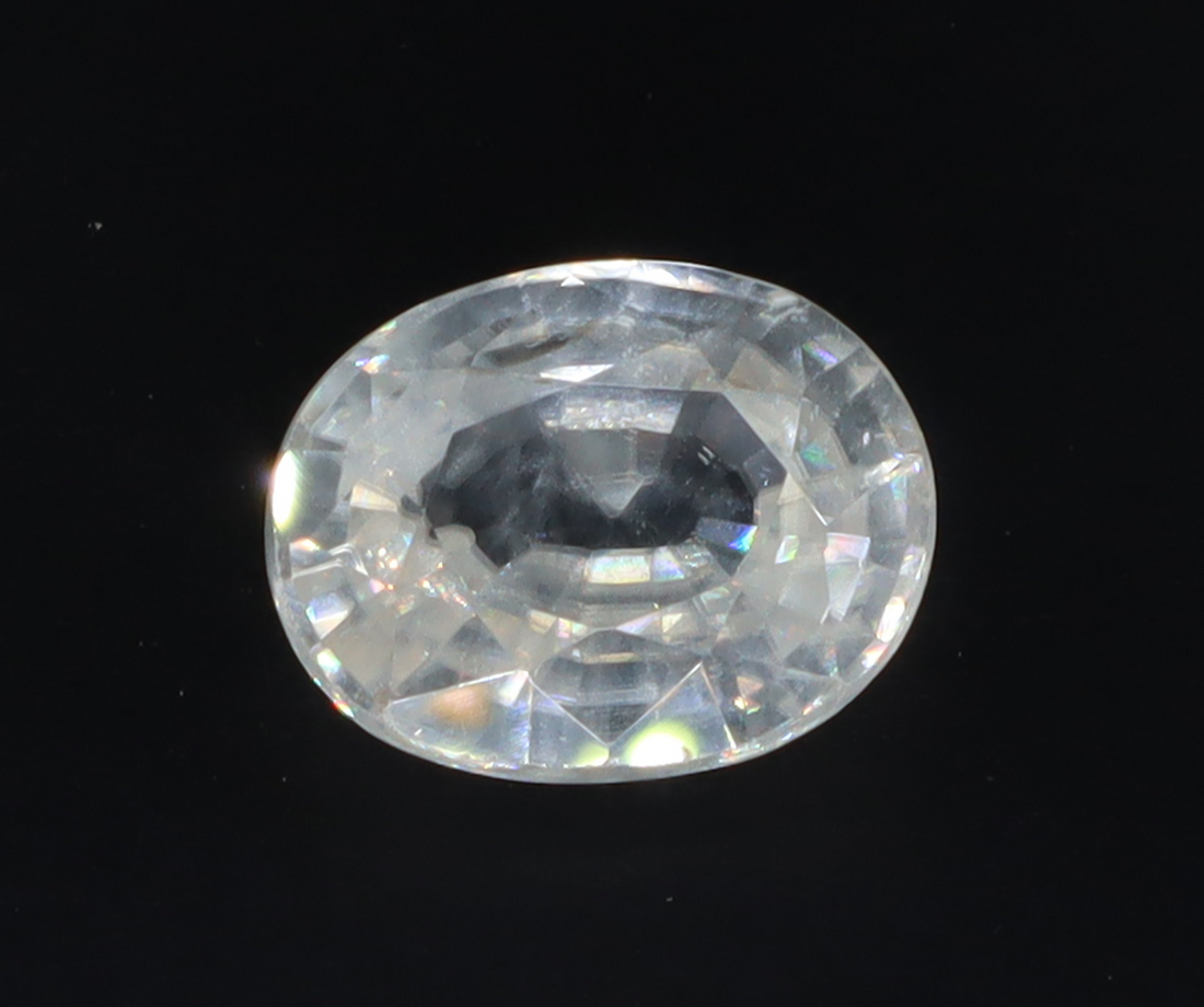 White Zircon - 8.49 Carats