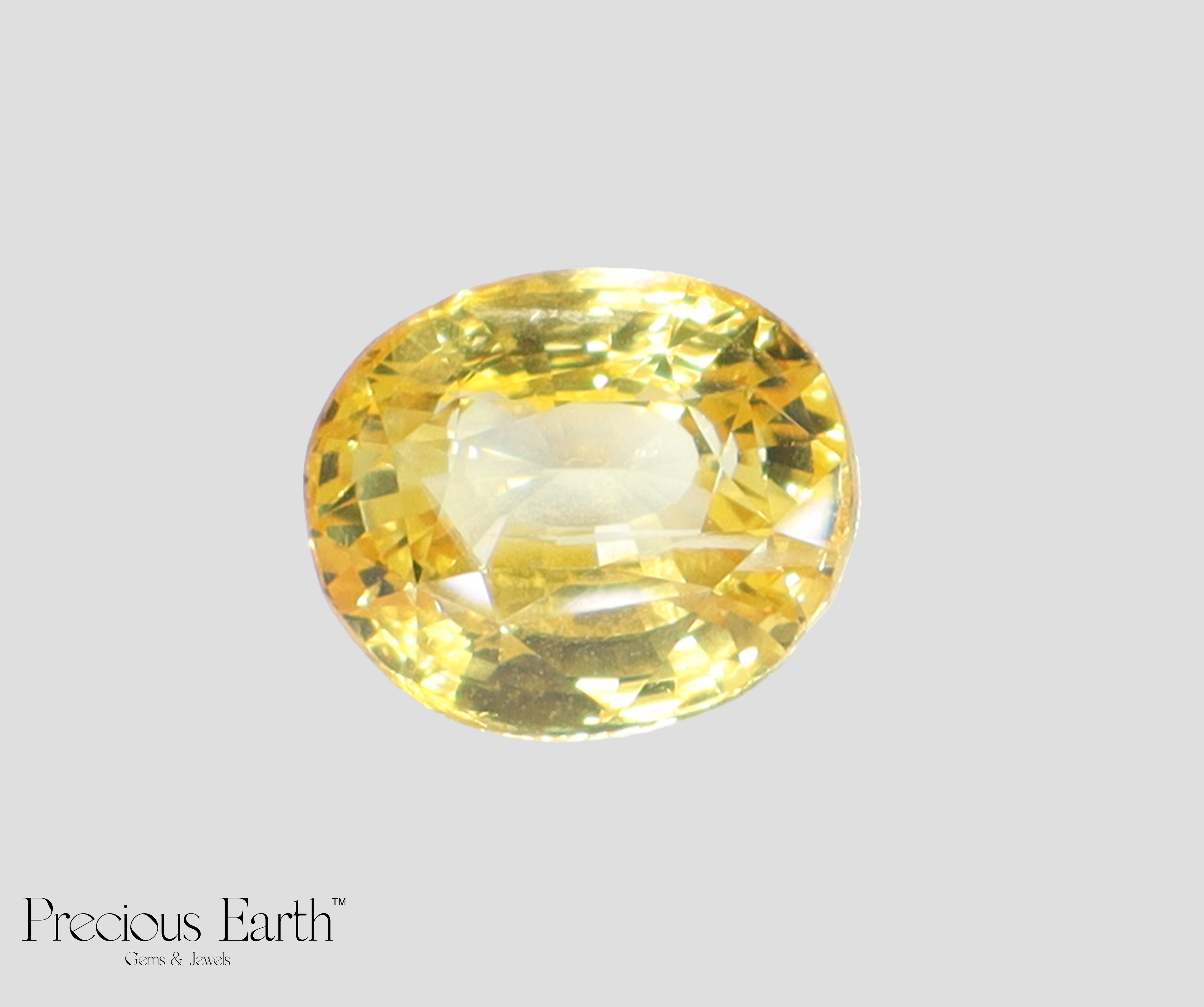 Yellow Sapphire - 7.08 Carats