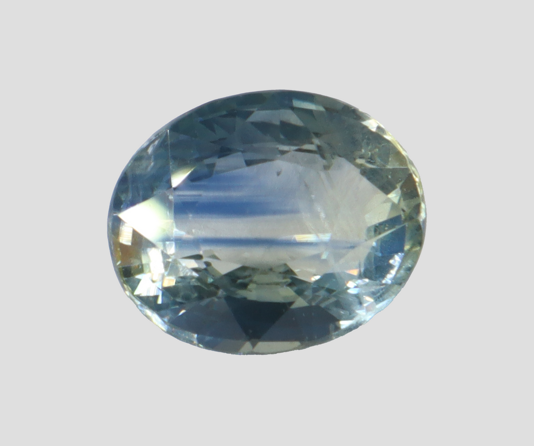 Blue-Yellow Sapphire (Pitambari) - 6.18 Carats