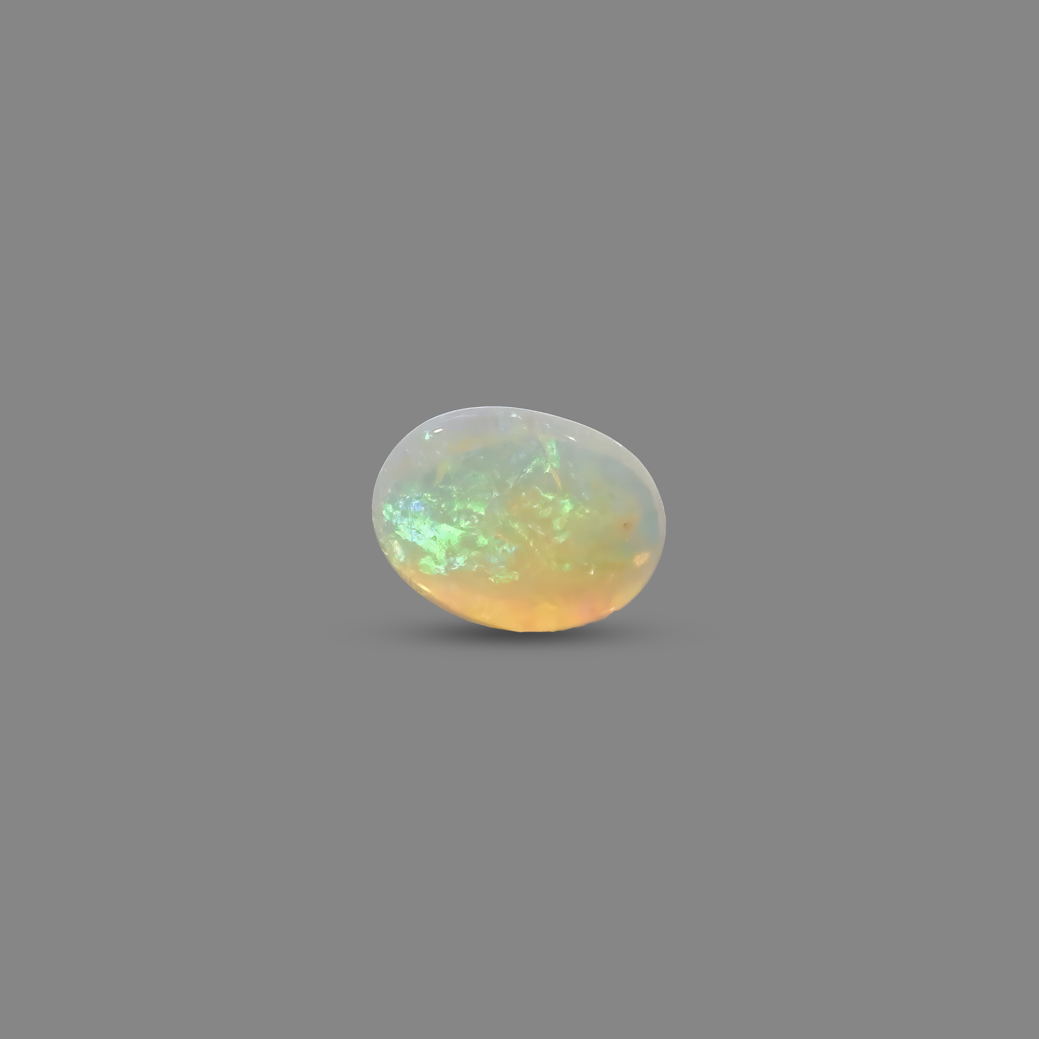 Australian White Opal With Fire - 7.09 Carats