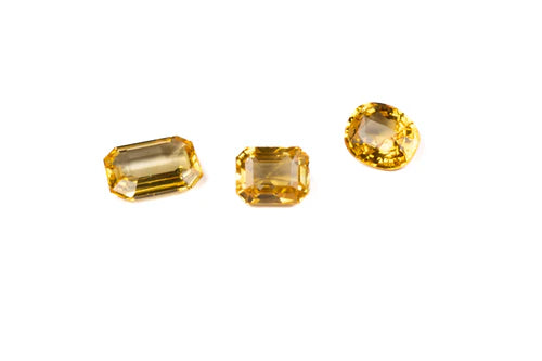 Ceylon Yellow Sapphires (Sri Lankan Pukhraj)