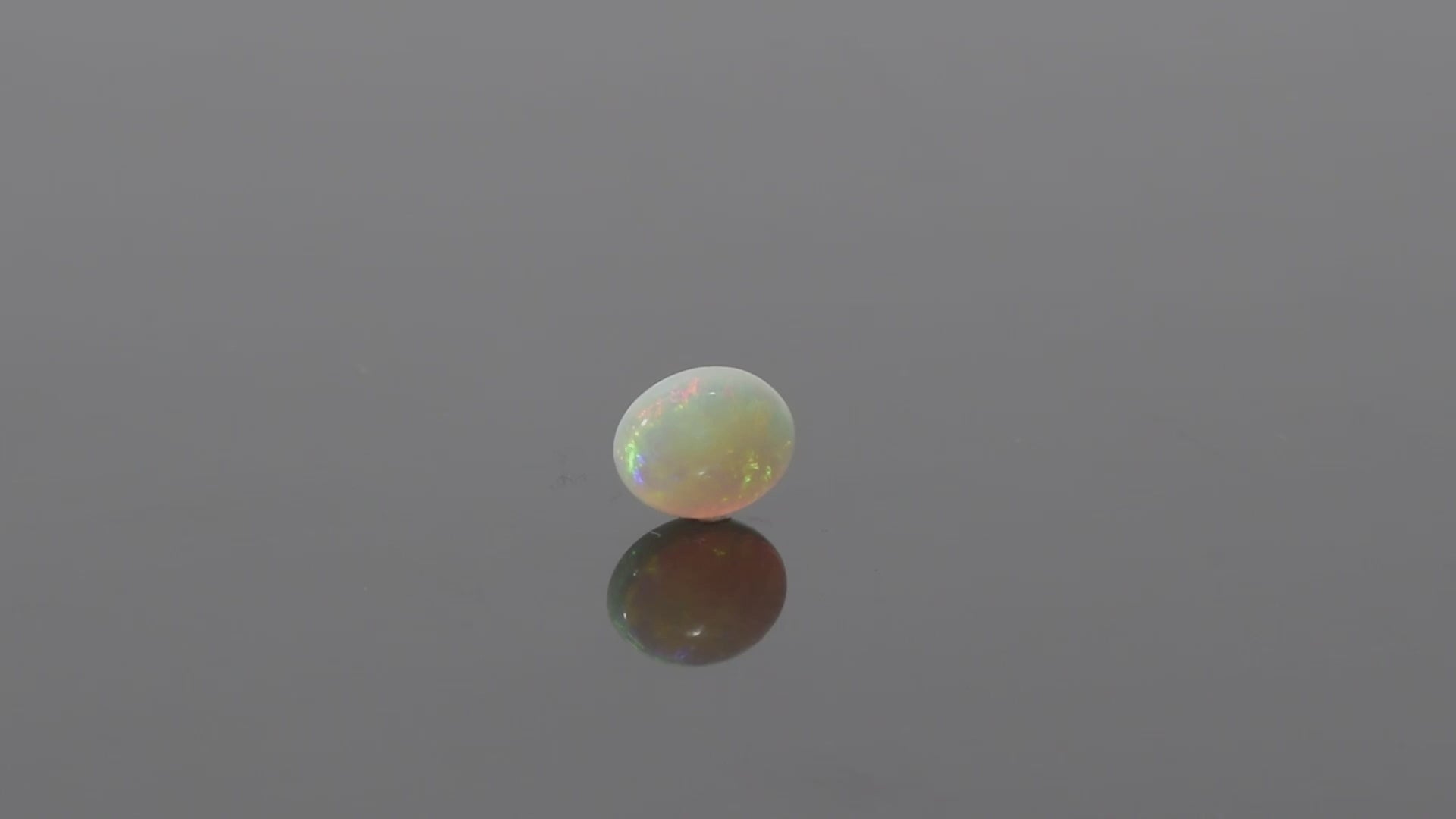 Australian White Opal With Fire - 3.13 Carats