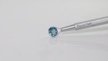 Blue Zircon - 5.99 Carats