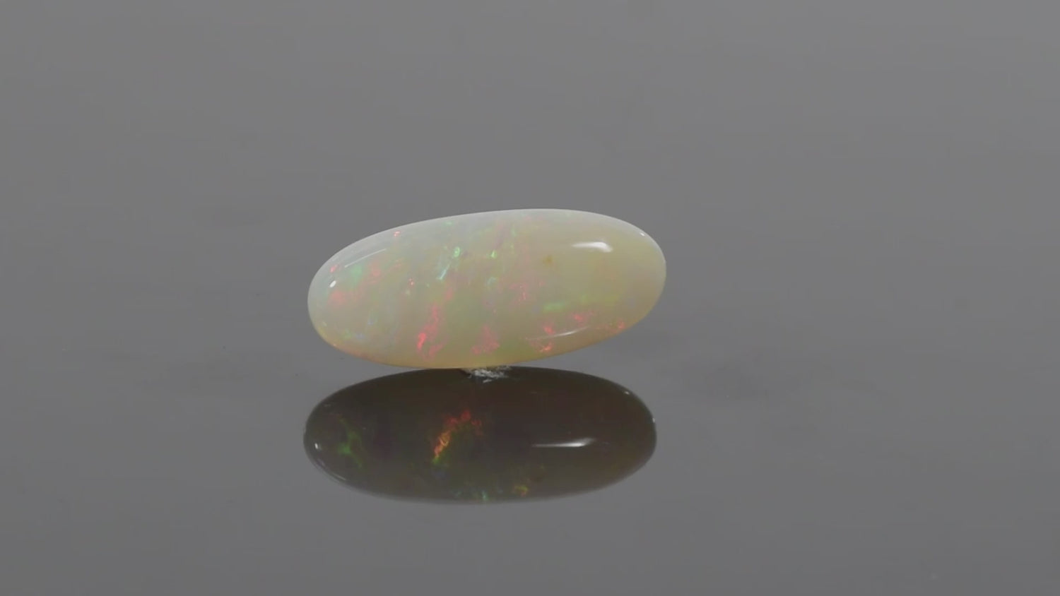 Australian White Opal With Fire - 17.18 Carats