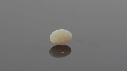 Australian White Opal With Fire - 5.77 Carats