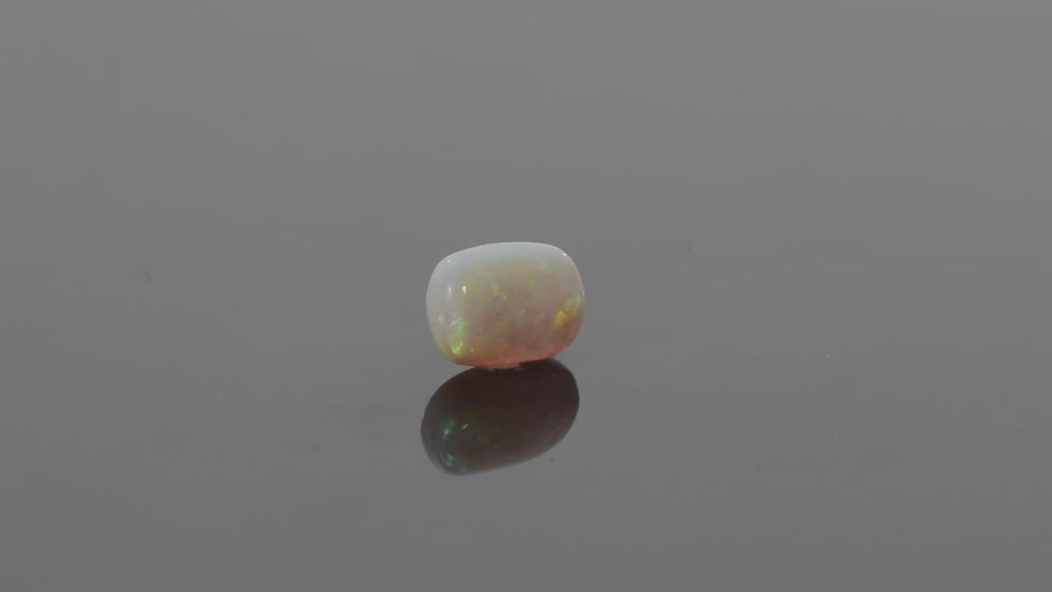 Australian White Opal With Fire - 6.84 Carats