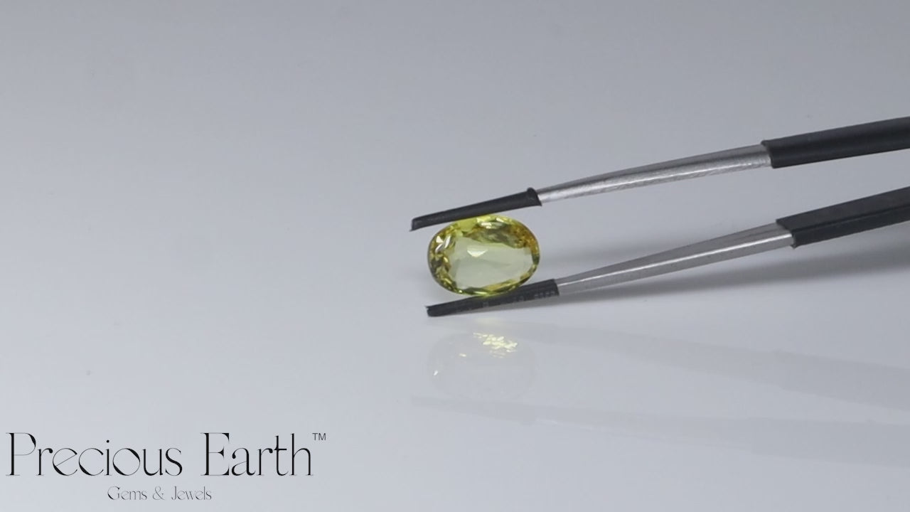 Yellow Sapphire - 6.36 Carats