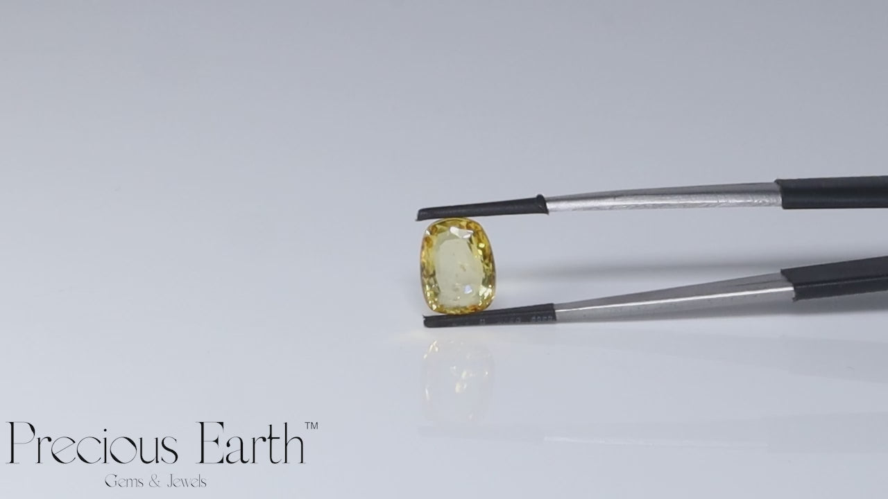 Yellow Sapphire - 7.21 Carats