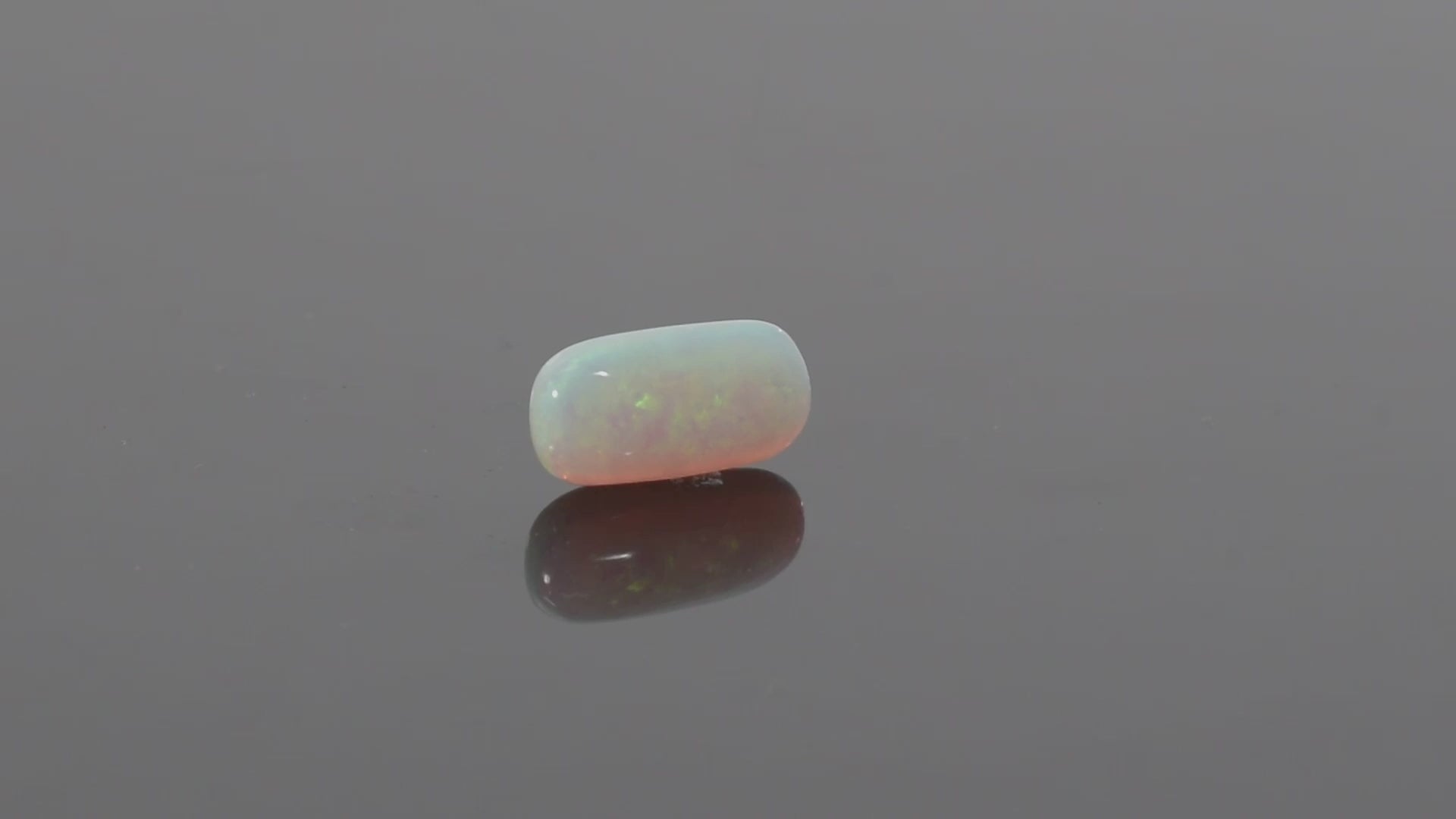 Australian White Opal With Fire - 6.67 Carats