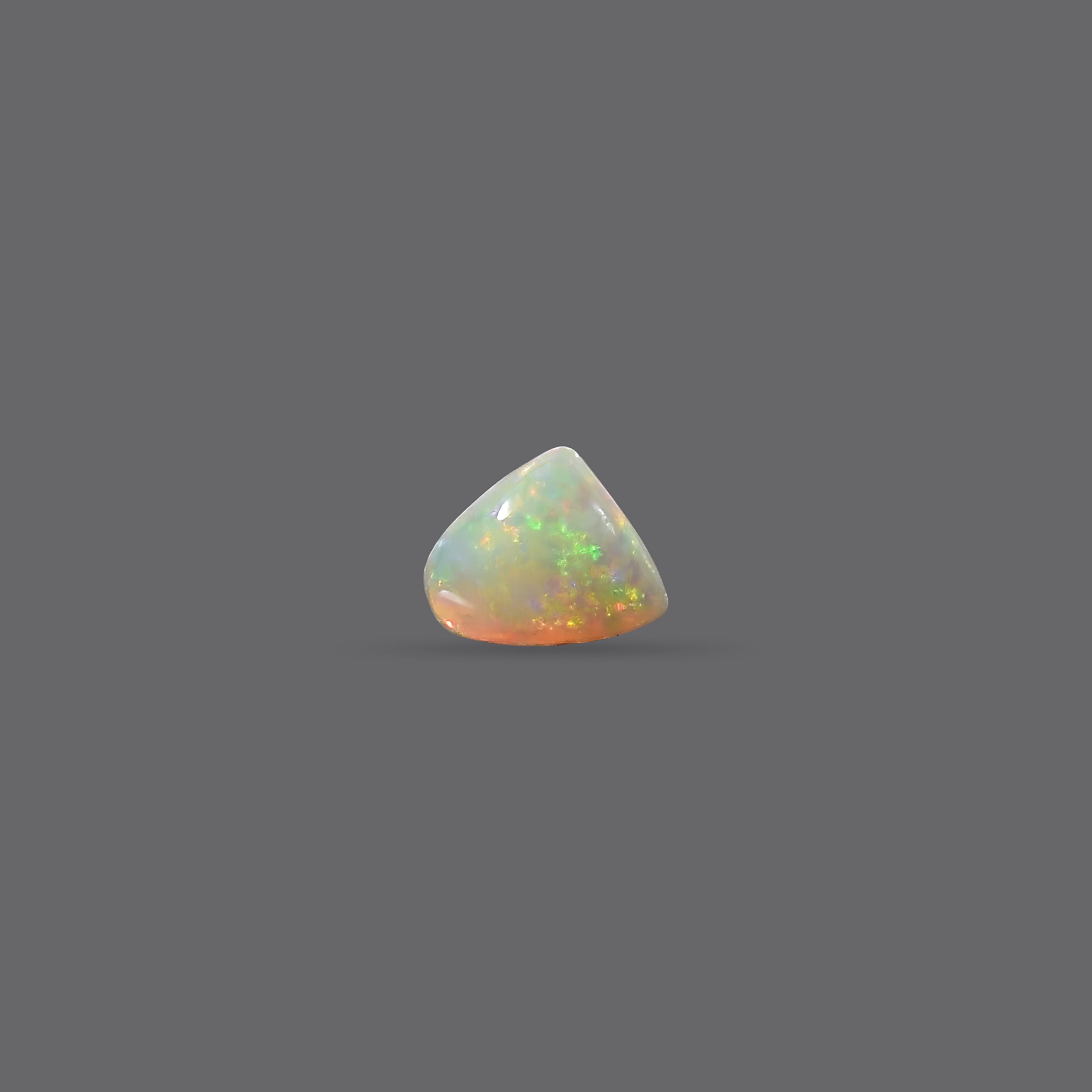 Australian White Opal With Fire - 4.61 Carats