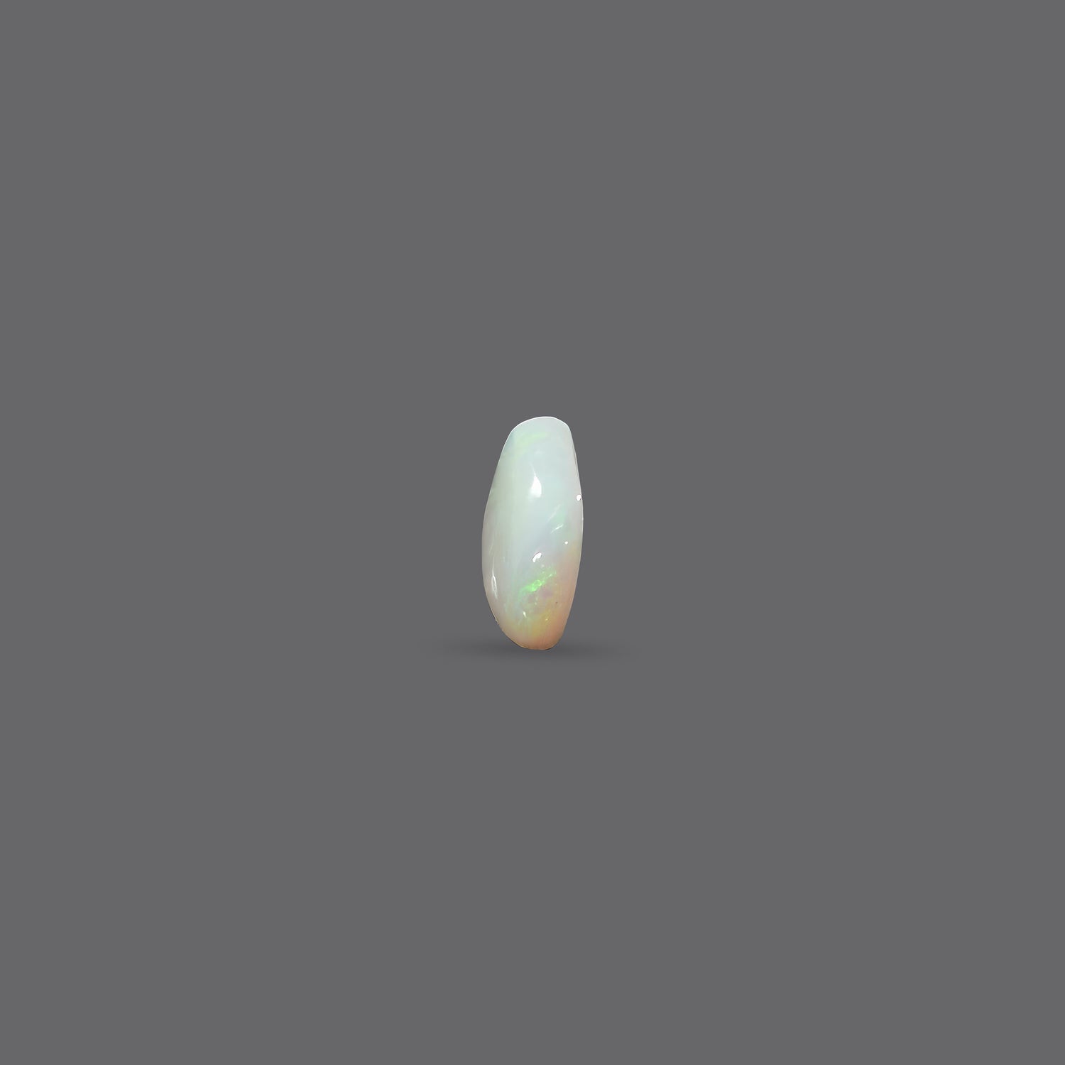 Australian White Opal With Fire - 6.67 Carats