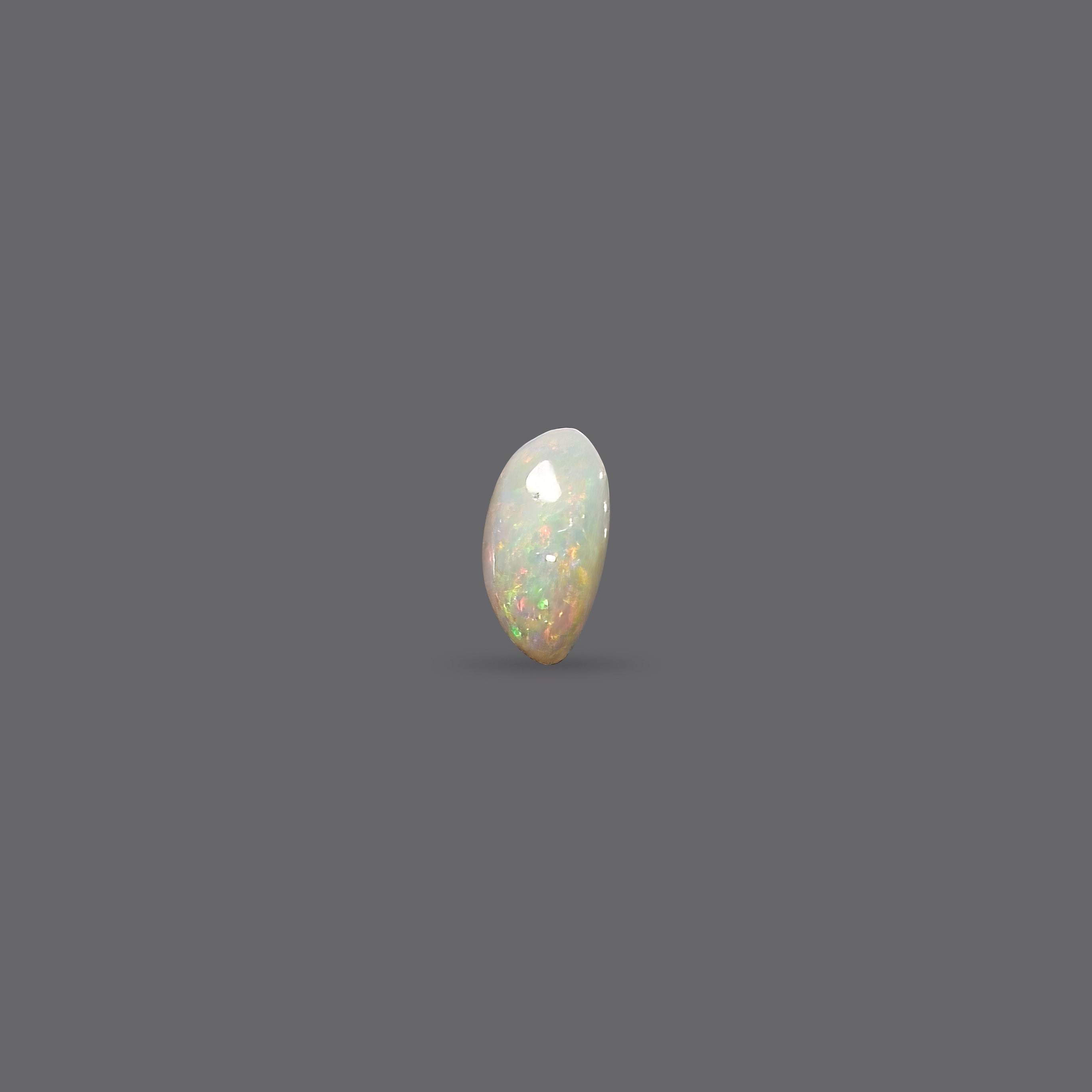 Australian White Opal With Fire - 7.67 Carats